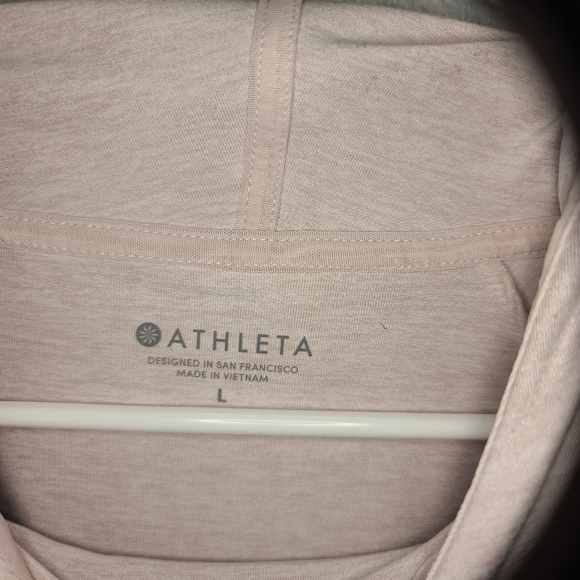 Athleta Uptempo Hoodie in Ballerina Pink-NWOT - Picture 5 of 6